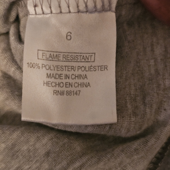 The Grinch Kids Pajamas Set - Gray and Black - Picture 5 of 6